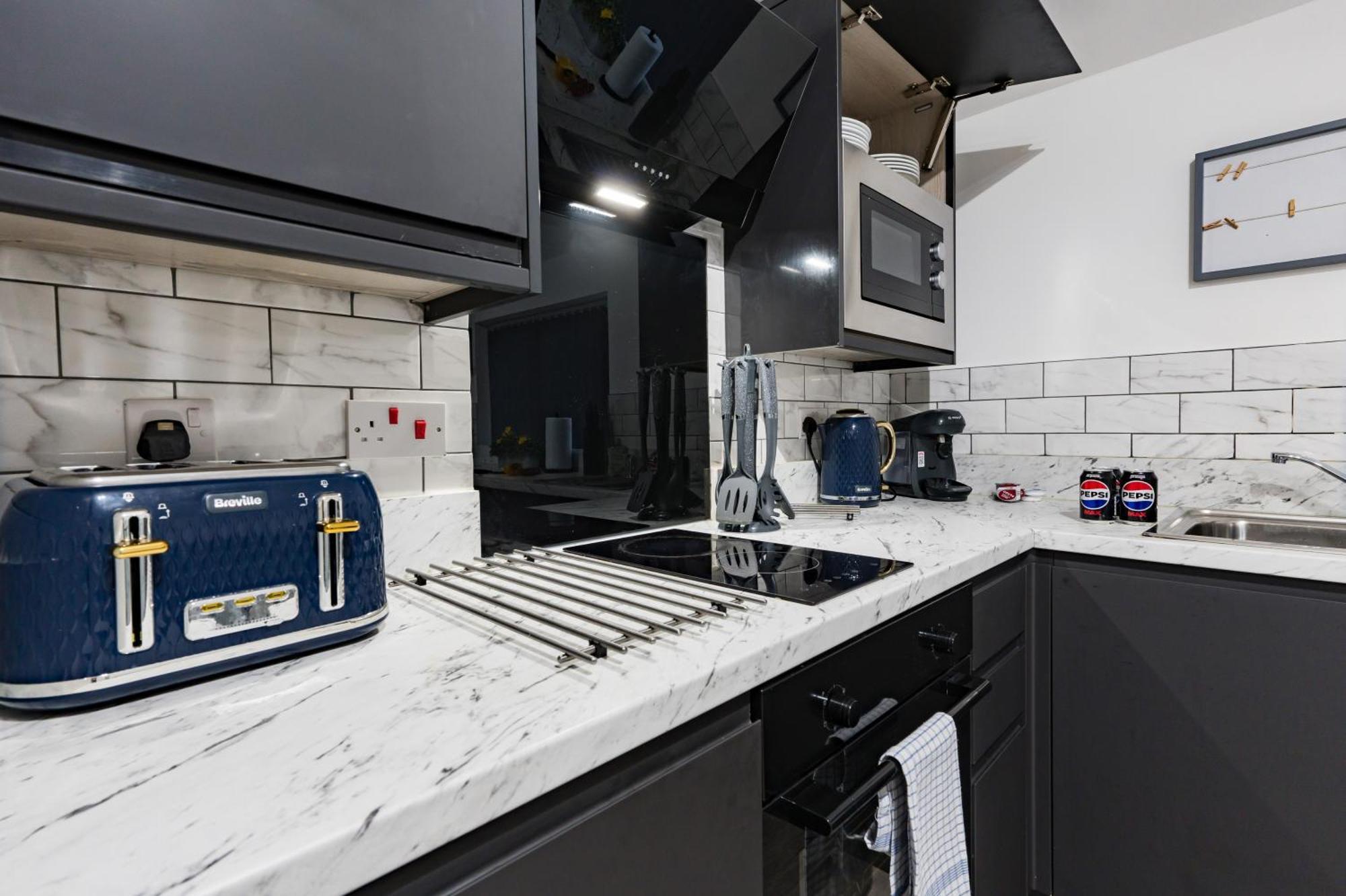 Nottage House Premier Apartments Cardiff Bilik gambar